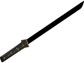 Katana Sword 3D Model