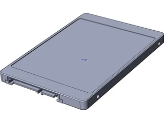 Slim SSD 3D Model