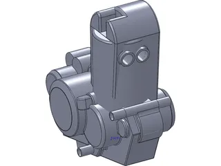 KTM 525 Engine 3D Model