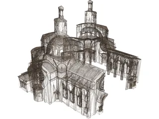 Church 3D Model