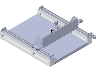 3 Axis CNC 3D Model