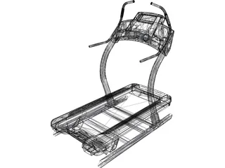 NordicTrack Treadmil 3D Model