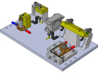 Weld Fixture 3D Model