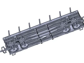 LGB Flatcar 3D Model