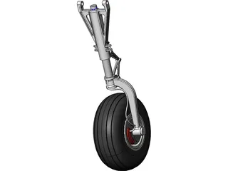 Landing Gear 3D Model