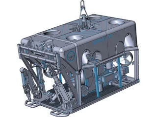 Triton XLS150 ROV 3D Model