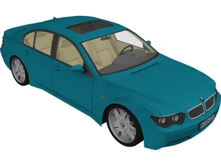 BMW 7-series 3D Model