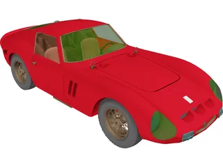 Ferrari 250 GTO (1962) 3D Model