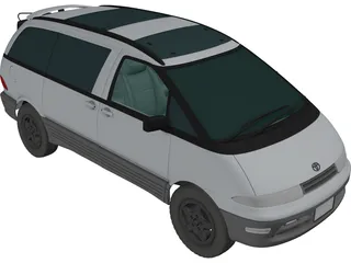 Toyota Lucida (1992) 3D Model