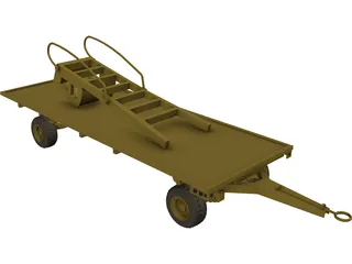 Aircraft Support 3D Model