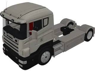 Scania CR-19 3D Model