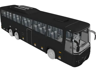 Volvo 9900 Bus 3D Model