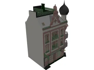 Town House 3D Model