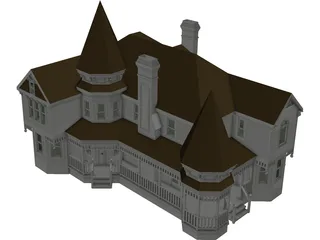 House Victorian 3D Model