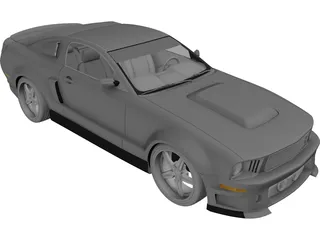 Ford Mustang Eleanor 3D Model