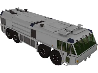 Firefight Truck 3D Model