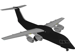 British Aerospace BAe 146 3D Model