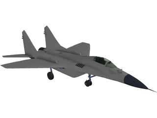 MiG-29A 3D Model