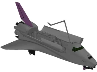 Space Shuttle 3D Model