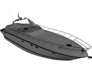 Sarnico 58 Yacht 3D Model