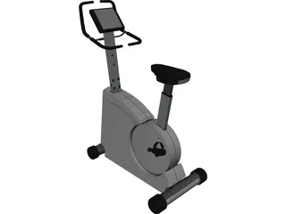 Exercise Cycle 3D Model