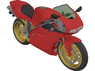 Ducati 916 3D Model