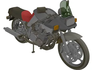 Suzuki Katana 3D Model