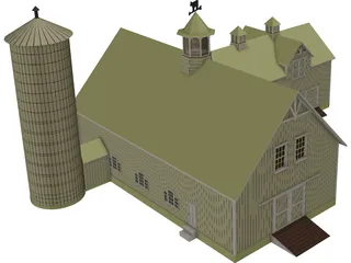 Barn 3D Model