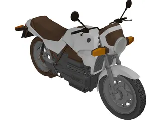 BMW K100 3D Model