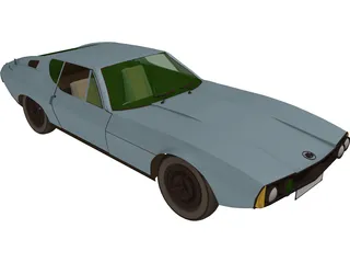 Jaguar Piranha 3D Model