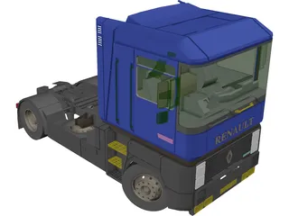 Renault Magnum 3D Model