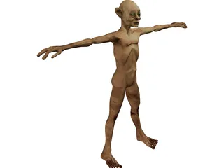 Gollum 3D Model