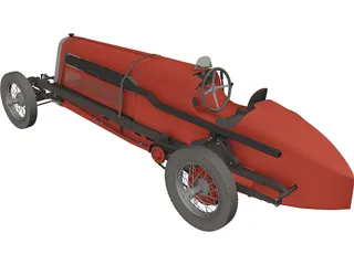 Fiat Mefistofele (1923) 3D Model