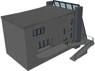 Villa 3D Model