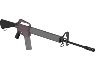 M16 Colt 3D Model