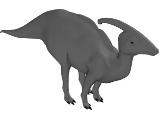 Parasaulophus 3D Model