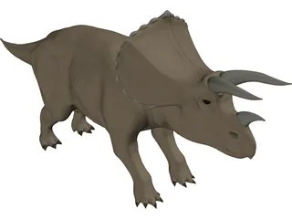 Triceratops 3D Model