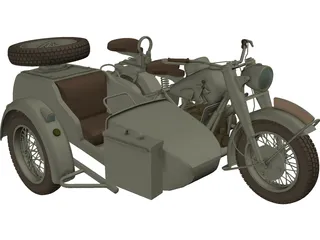 BMW R75 3D Model