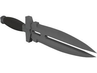 Dagger Double Shadow 3D Model