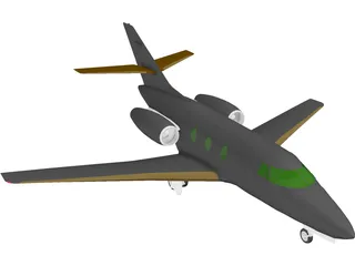 Dassault Falcon 3D Model