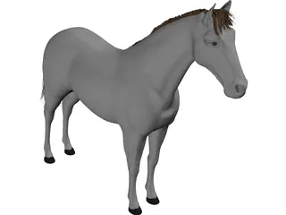 Horse 3D Model