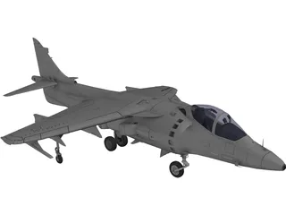 AV-8B Harrier II 3D Model