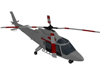 Agusta A109 3D Model