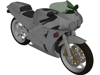 Honda VFR750RRC30 3D Model