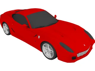 Ferrari 599 GTB Fiorano 3D Model