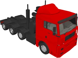 MAN Truck 3D Model