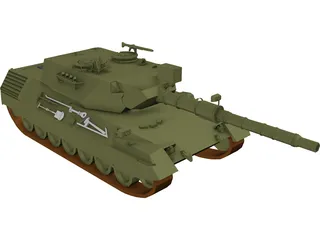 Leopard 3D Model