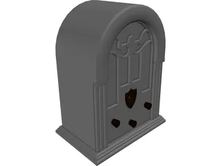 Magnadyn Radio 3D Model