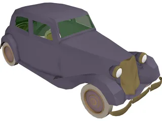 Mercedes-Benz 170 3D Model