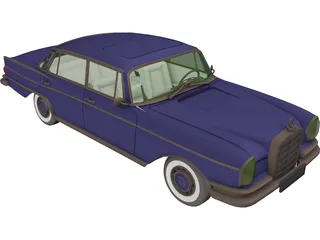 Mercedes-Benz 300 SE 3D Model